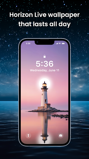 Horizon Live Wallpapers Screenshot 0