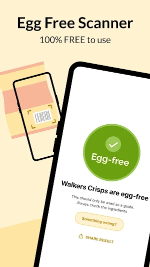 Egg Free Scanner Screenshot 0