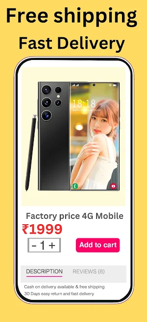 Mobile Phone Shopping App Screenshot 2
