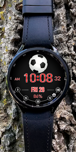 Digital ST-Football Watch face Screenshot 1