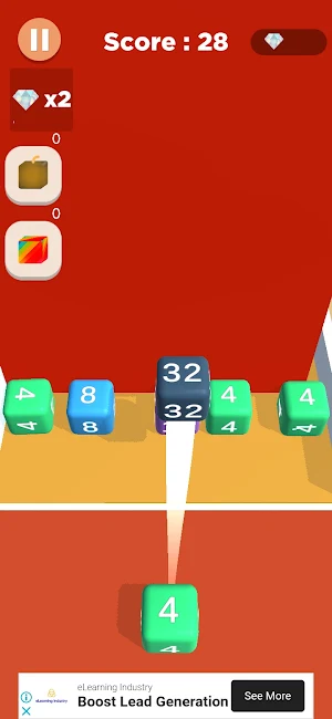 merge square 2 3d Screenshot 2