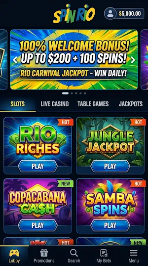Spin Rio Screenshot 2