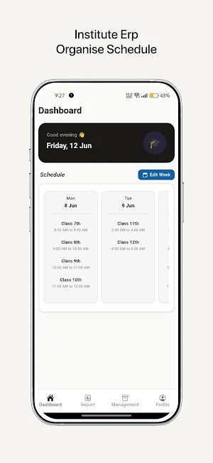 Institute ERP: Management App Screenshot 0