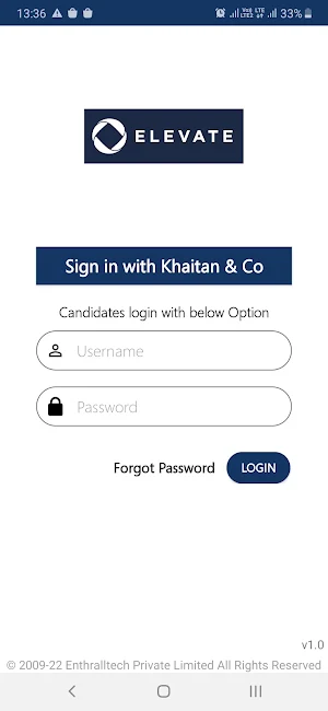 Elevate @ Khaitan & Co Screenshot 1