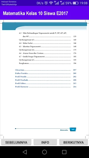 Matematika Kelas 10 Siswa E2017 Screenshot 3