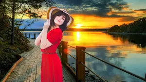 Sunset photo editor Screenshot 0