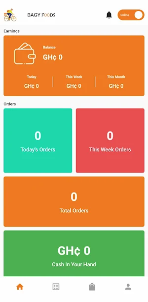 bagyfoods delivery Screenshot 1