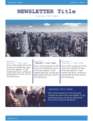Newsletter Templates & Designs Screenshot 3