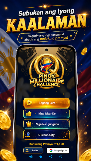 Pinoy Millionaire Challenge Screenshot 0