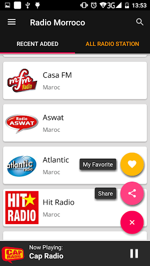 Moroccan Radio Stations Screenshot 2