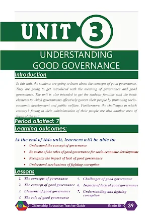 Citizenship Edu 10 TeacherBook Screenshot 3