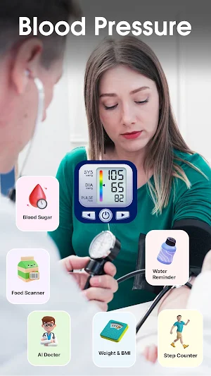 Mr Blood Pressure BP Monitor Screenshot 0