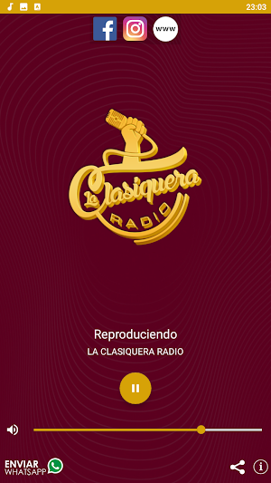 LA CLASIQUERA RADIO Screenshot 1