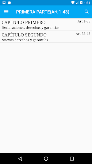 Constitución de Argentina Screenshot 1