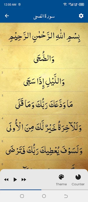 Surah Duha (سورة الضحى) Screenshot 2