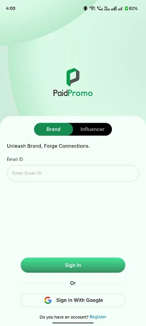 PaidPromo Screenshot 0