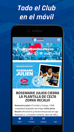 Celta Baloncesto Screenshot 0