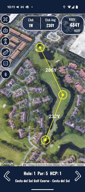 Golf Sage GPS & Range Finder Screenshot 2
