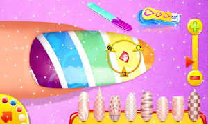 Girl Nail salon Simulator: Nail games for girls Screenshot 3