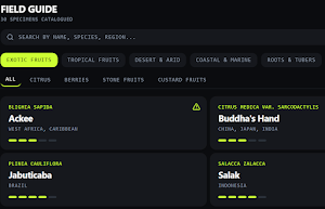 Terrain Edibles Guide Screenshot 0