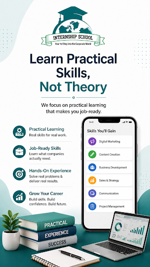 Internship School Learn & Work Screenshot 2