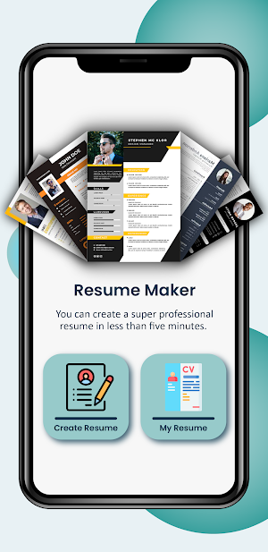 Resume Builder CV Maker Screenshot 1