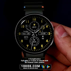 Watch face 10h08.com #76 Screenshot 3