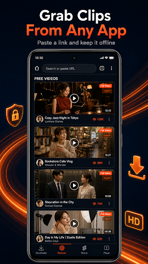 ClipKeep: HD Video Downloader Screenshot 1