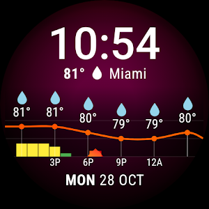 Weather Forecast Watch Face Screenshot 0