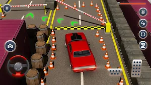 Classic Car Parking  Driving Screenshot 2