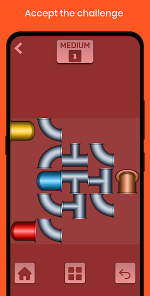 Tube Tangle – Pipe Puzzle Game Screenshot 1