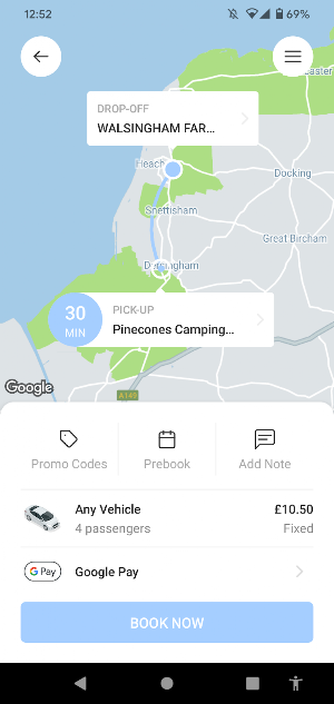 Steve's Taxi Service Screenshot 2