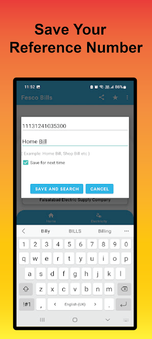 FESCO Bill Screenshot 2
