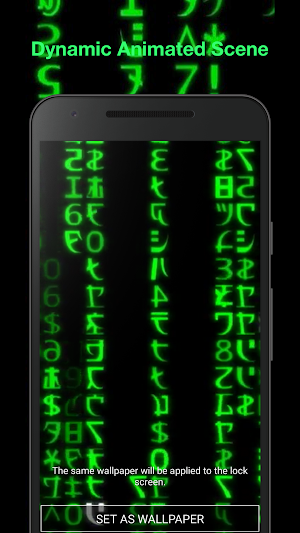 Hacker Live Wallpaper Pro Screenshot 3