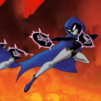 Teen titans Game Driving Car 2