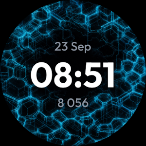 Secteur – Wireframe Watch Face Screenshot 2