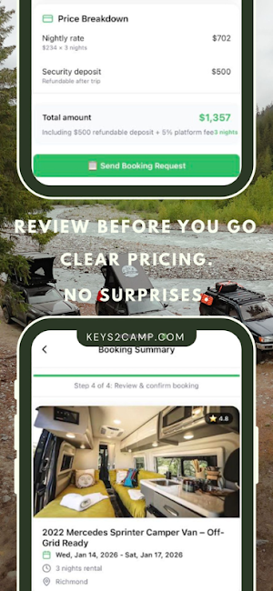 Keys2Camp Screenshot 2