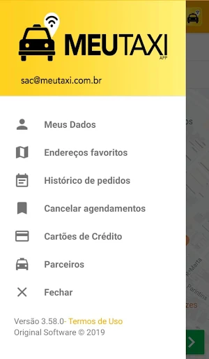 Meu Táxi Screenshot 2