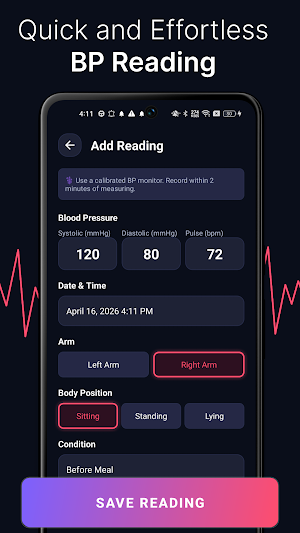 BP Logger – Blood Pressure Screenshot 2