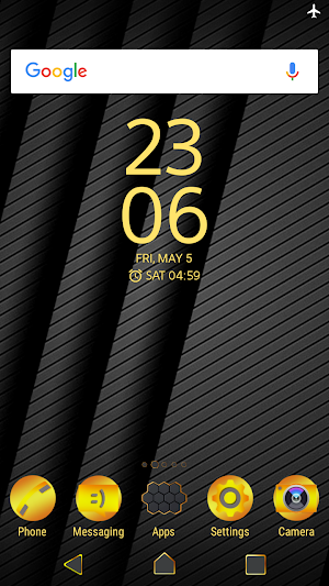 dark | Xperia™ Theme Screenshot 0