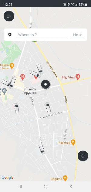 TAXI 15-060 DAV-02 STRUMICA Screenshot 1