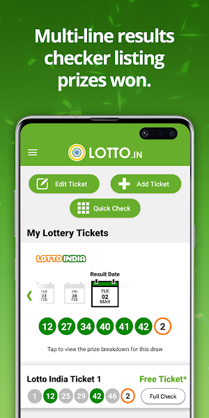 India Lottery Results Screenshot 2