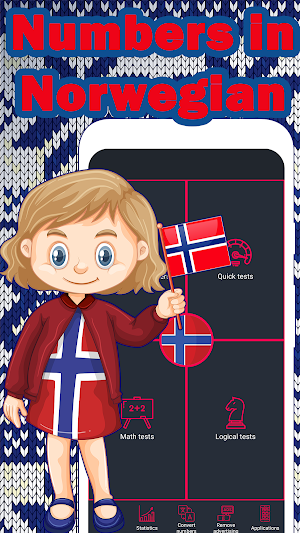 Numbers in Norwegian language Screenshot 0
