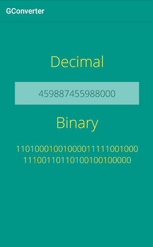 G Converter Screenshot 0