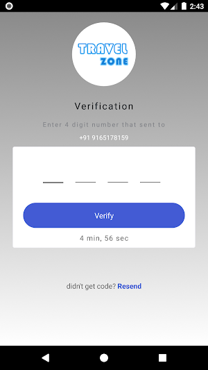 Travel Zone Driver App Screenshot 2