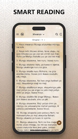 Biblia Takatifu- Swahili Bible Screenshot 0
