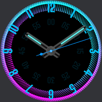 Neon watchface