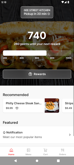 Kitchen on G street Screenshot 0