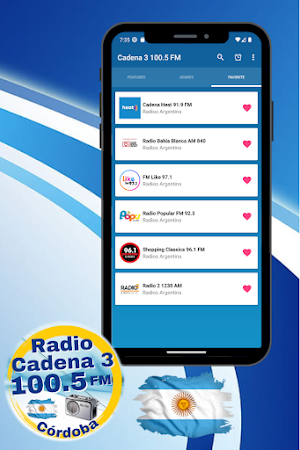 Cadena 3 100.5 FM Screenshot 2