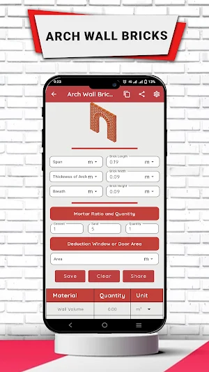 bricks Calculator Screenshot 2